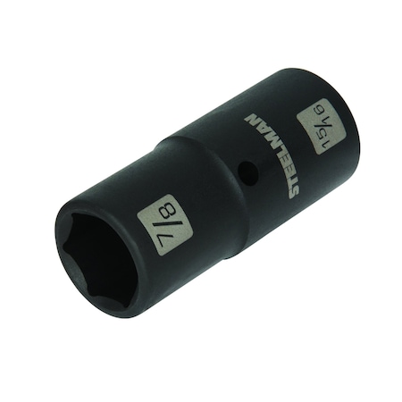 Steelman 1/2-Inch Drive 6-Point Impact Flip Socket, 7/8-Inch x 15/16-Inch 99563